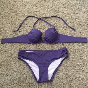Victoria’s Secret purple bikini